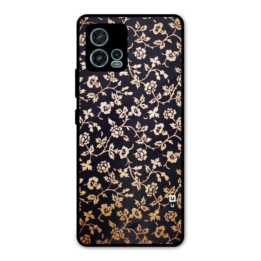 Most Beautiful Floral Metal Back Case for Moto G72