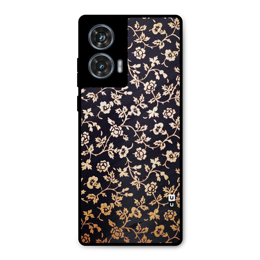 Most Beautiful Floral Metal Back Case for Motorola Edge 50 Fusion