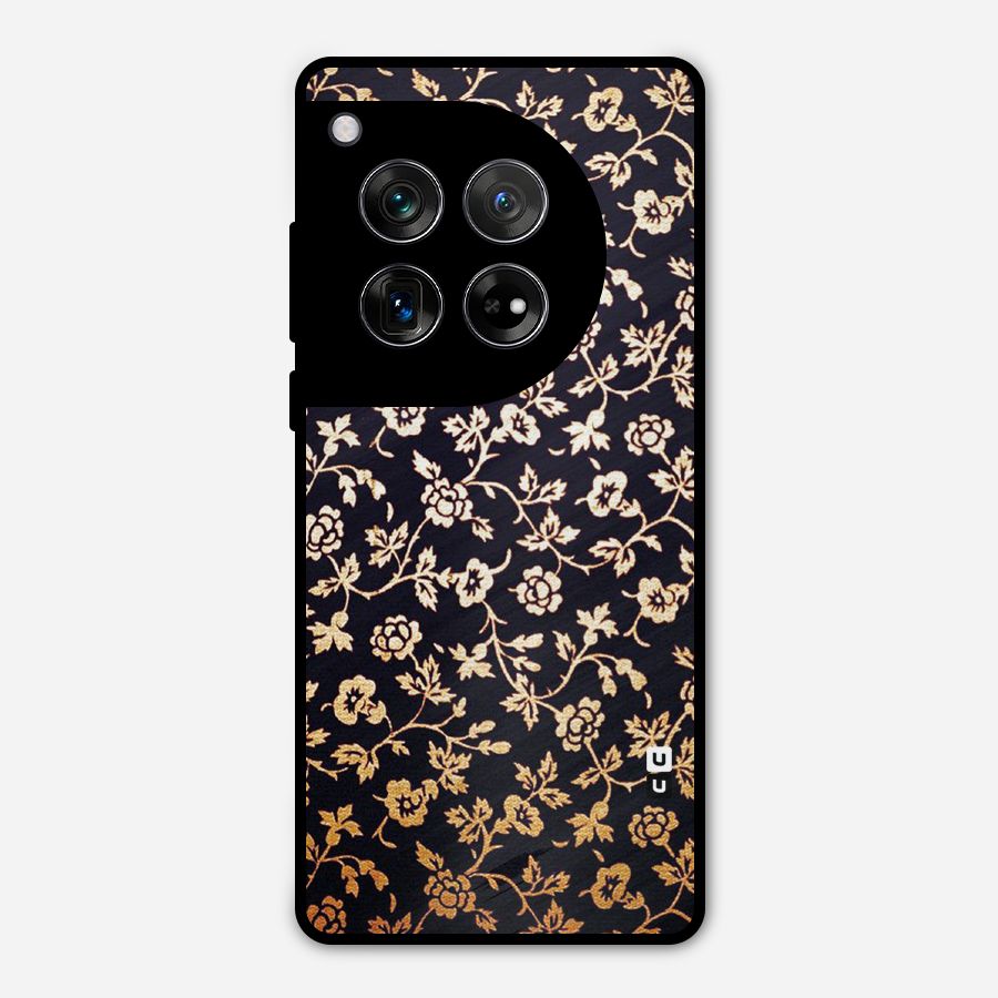 Most Beautiful Floral Metal Back Case for OnePlus 12