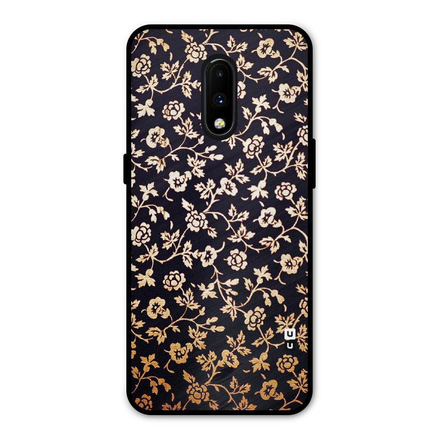 Most Beautiful Floral Metal Back Case for OnePlus 7