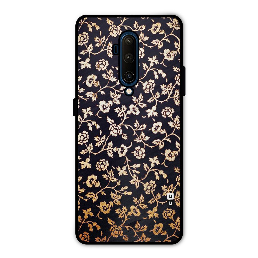 Most Beautiful Floral Metal Back Case for OnePlus 7T Pro