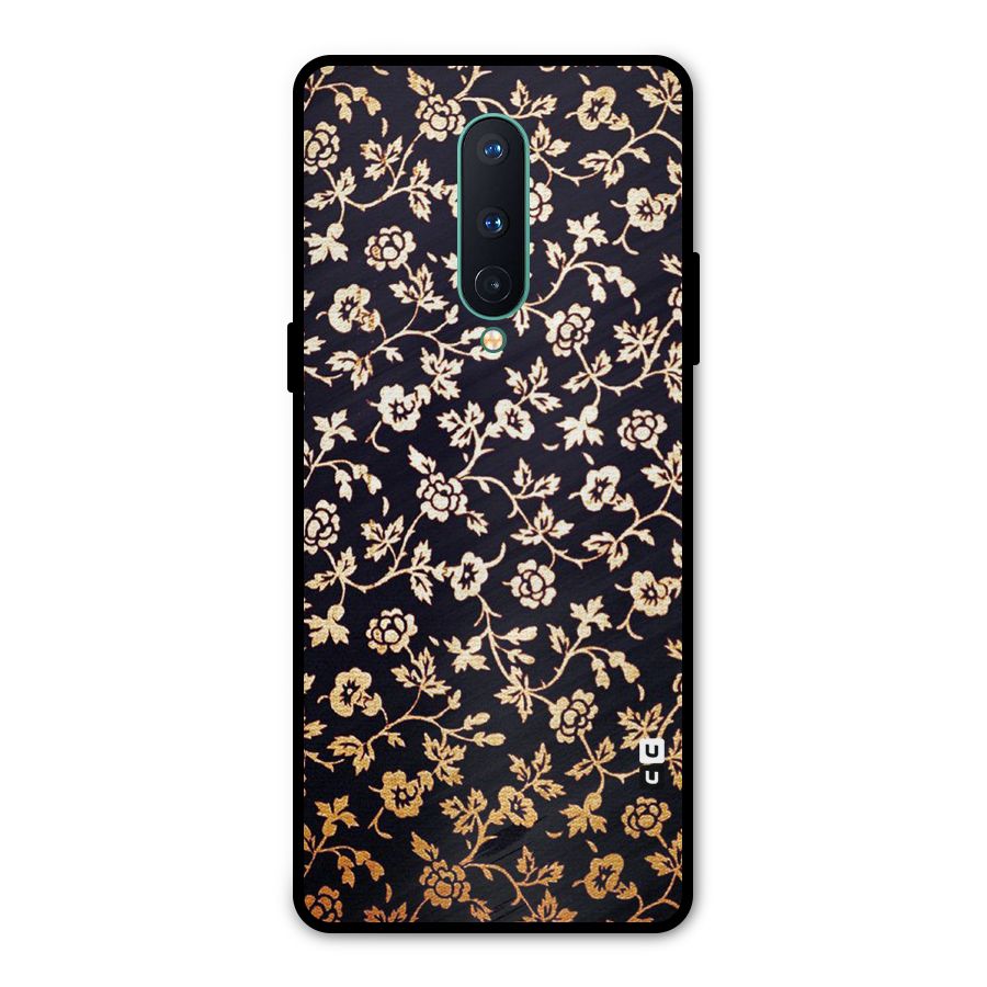 Most Beautiful Floral Metal Back Case for OnePlus 8