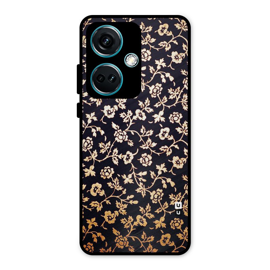 Most Beautiful Floral Metal Back Case for OnePlus Nord CE 3 5G