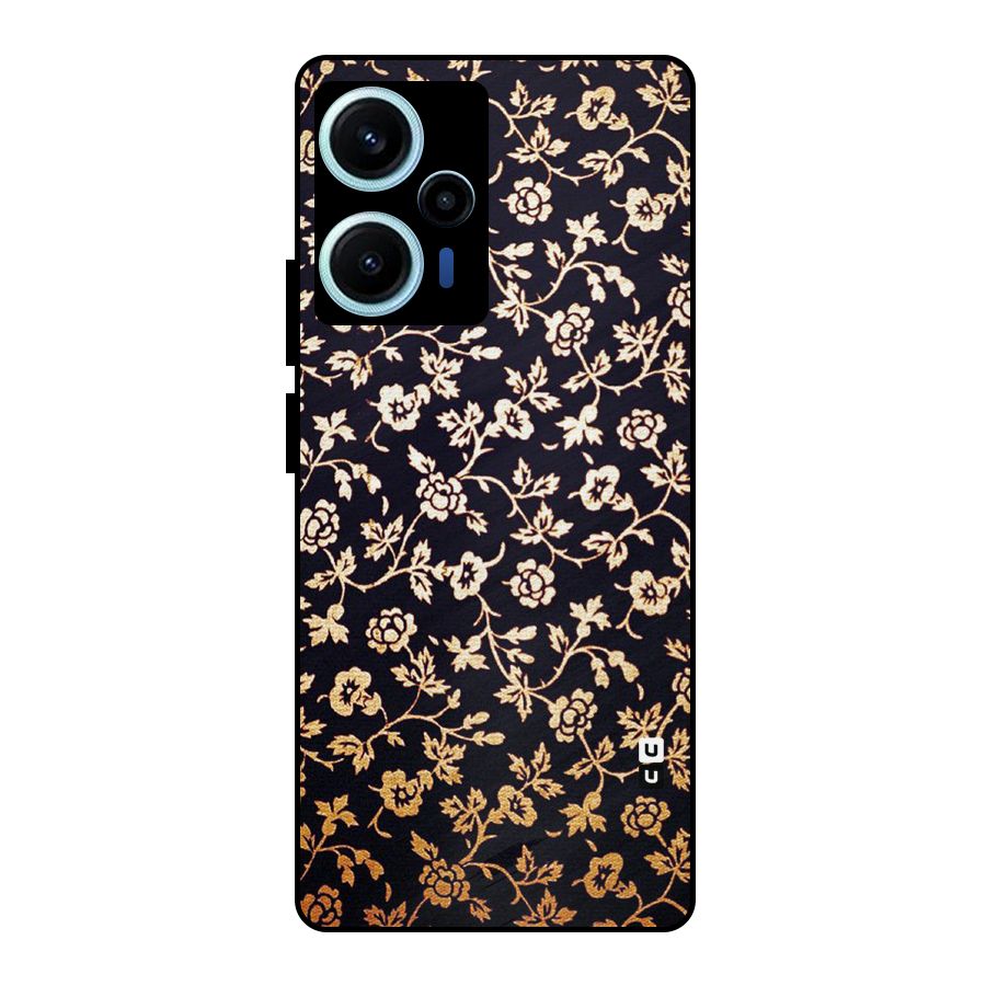 Most Beautiful Floral Metal Back Case for Poco F5