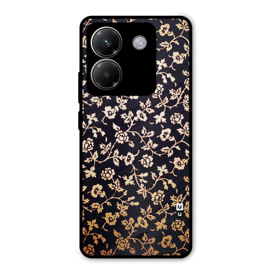 Most Beautiful Floral Metal Back Case for Poco M7 Pro 5G