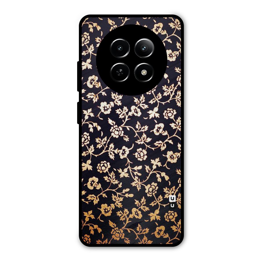 Most Beautiful Floral Metal Back Case for Realme 13