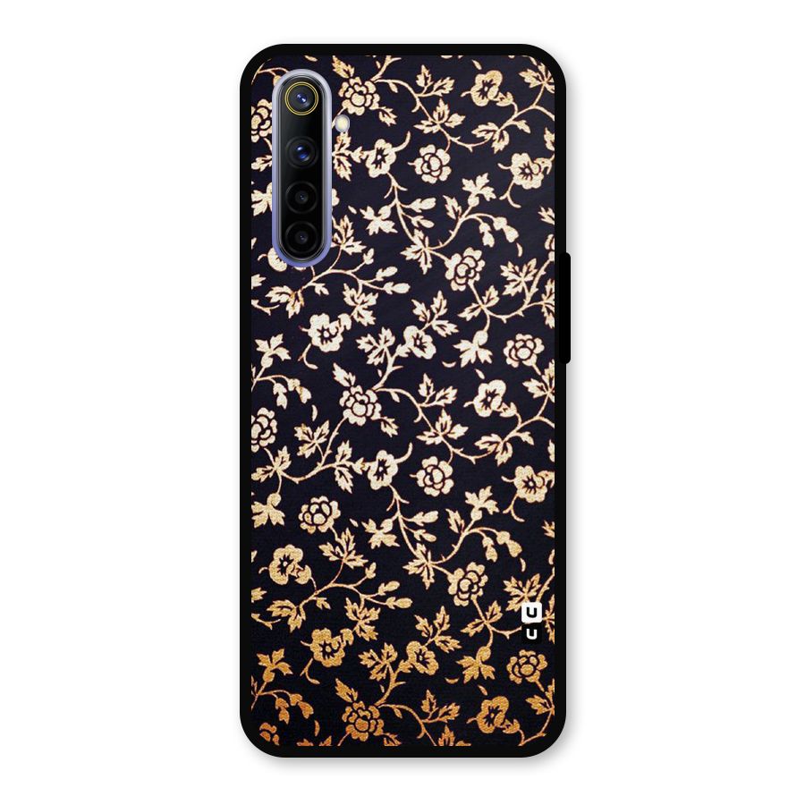 Most Beautiful Floral Metal Back Case for Realme 6
