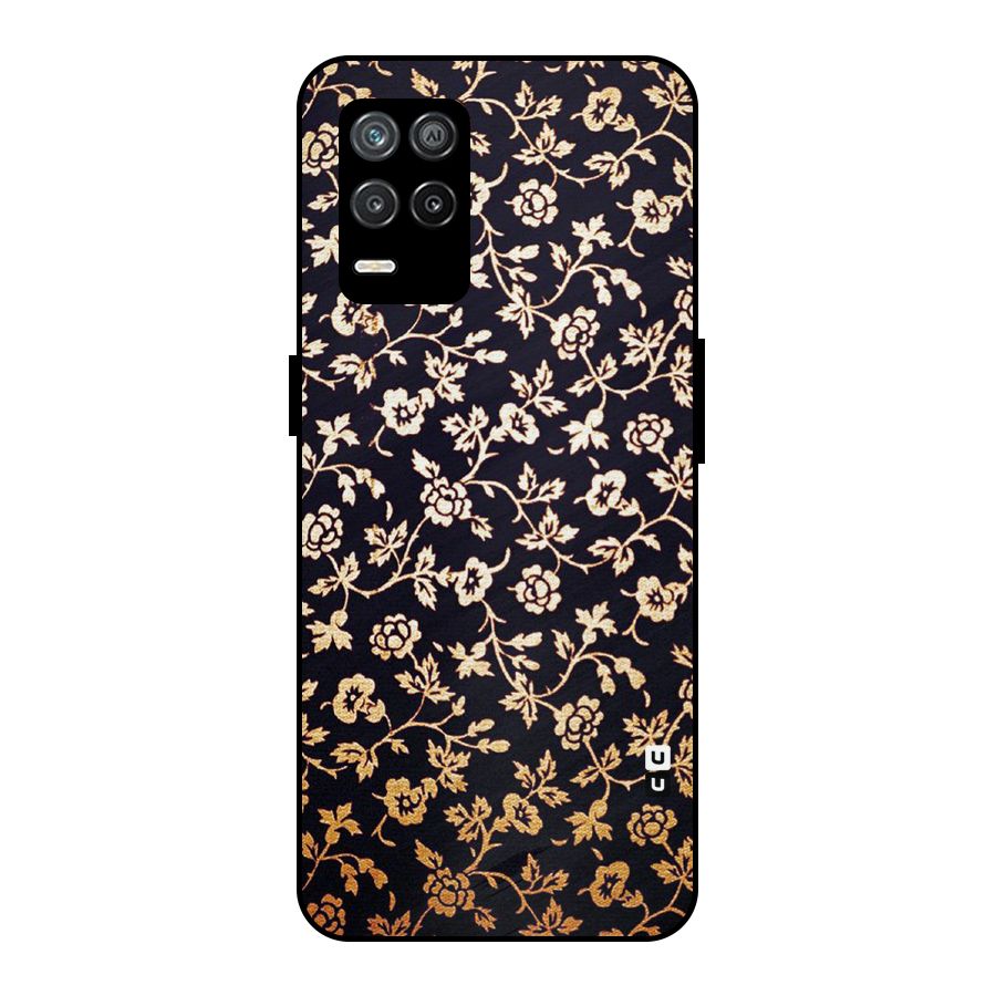 Most Beautiful Floral Metal Back Case for Realme 8s 5G