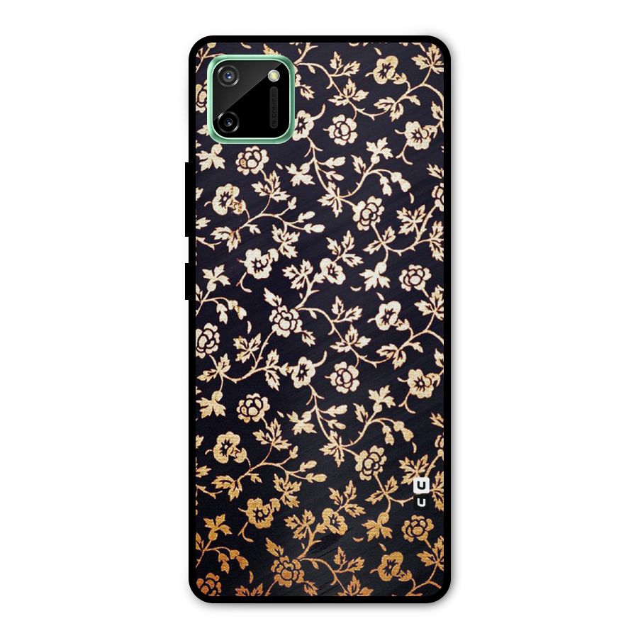 Most Beautiful Floral Metal Back Case for Realme C11