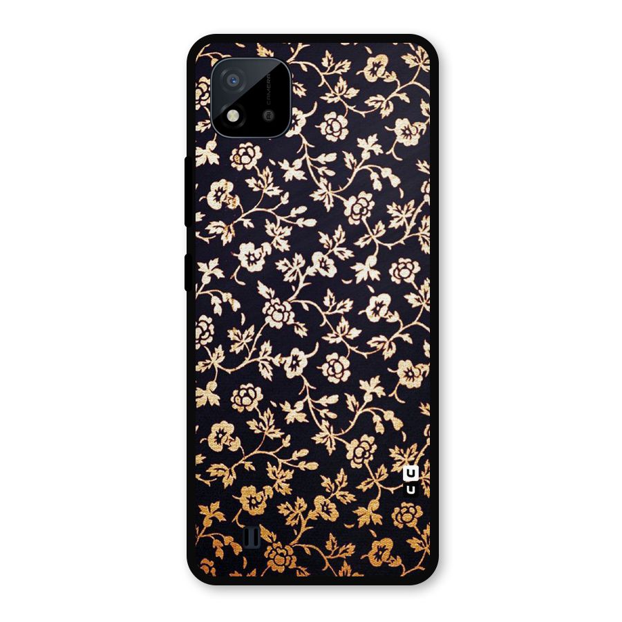 Most Beautiful Floral Metal Back Case for Realme C11 2021