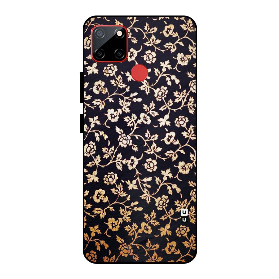 Most Beautiful Floral Metal Back Case for Realme C12
