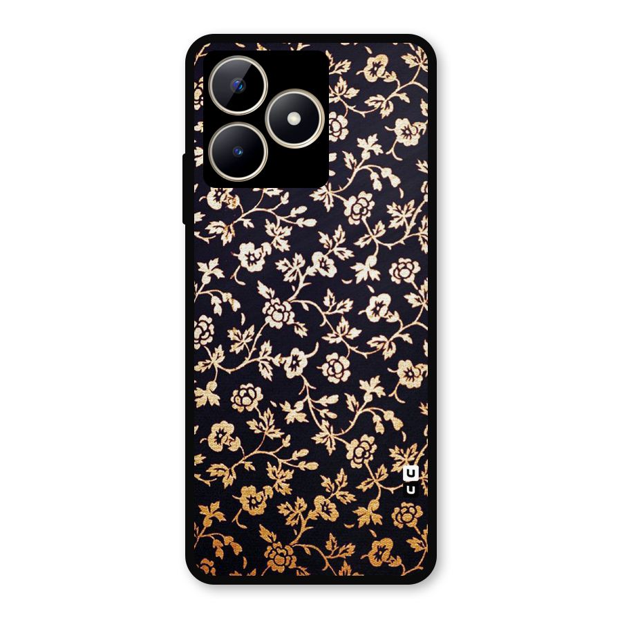 Most Beautiful Floral Metal Back Case for Realme Narzo N53