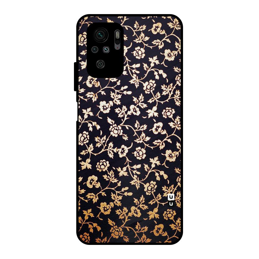 Most Beautiful Floral Metal Back Case for Redmi Note 10S