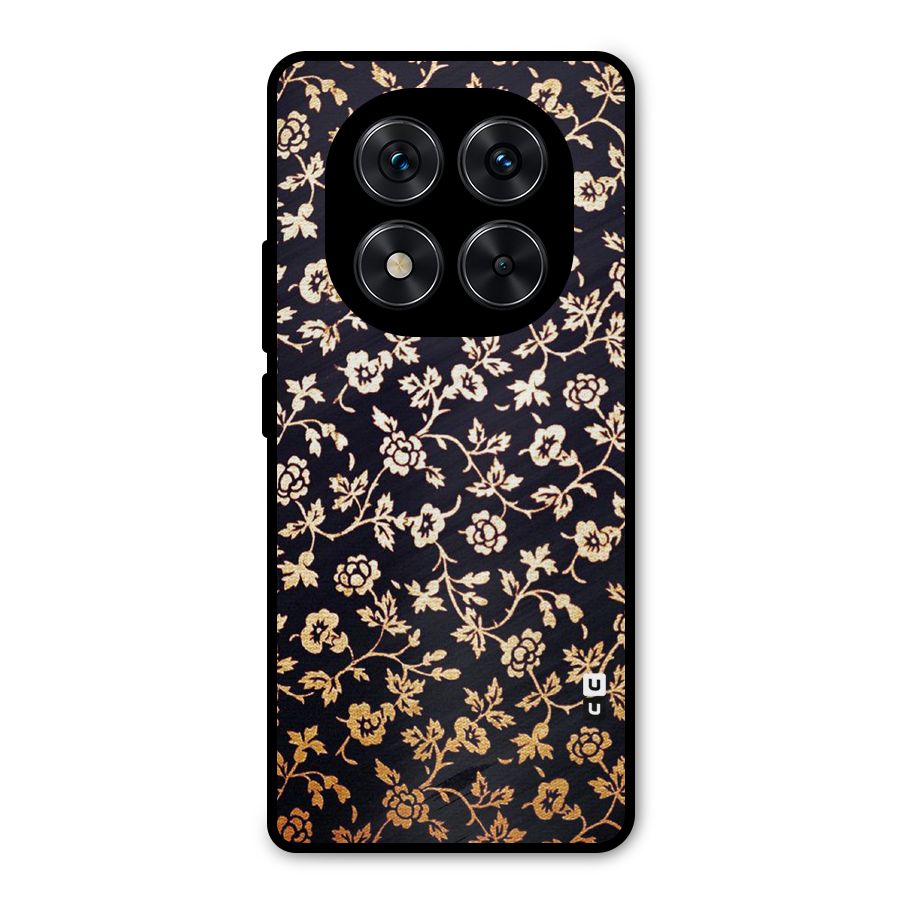 Most Beautiful Floral Metal Back Case for Redmi Note 14 Pro 5G