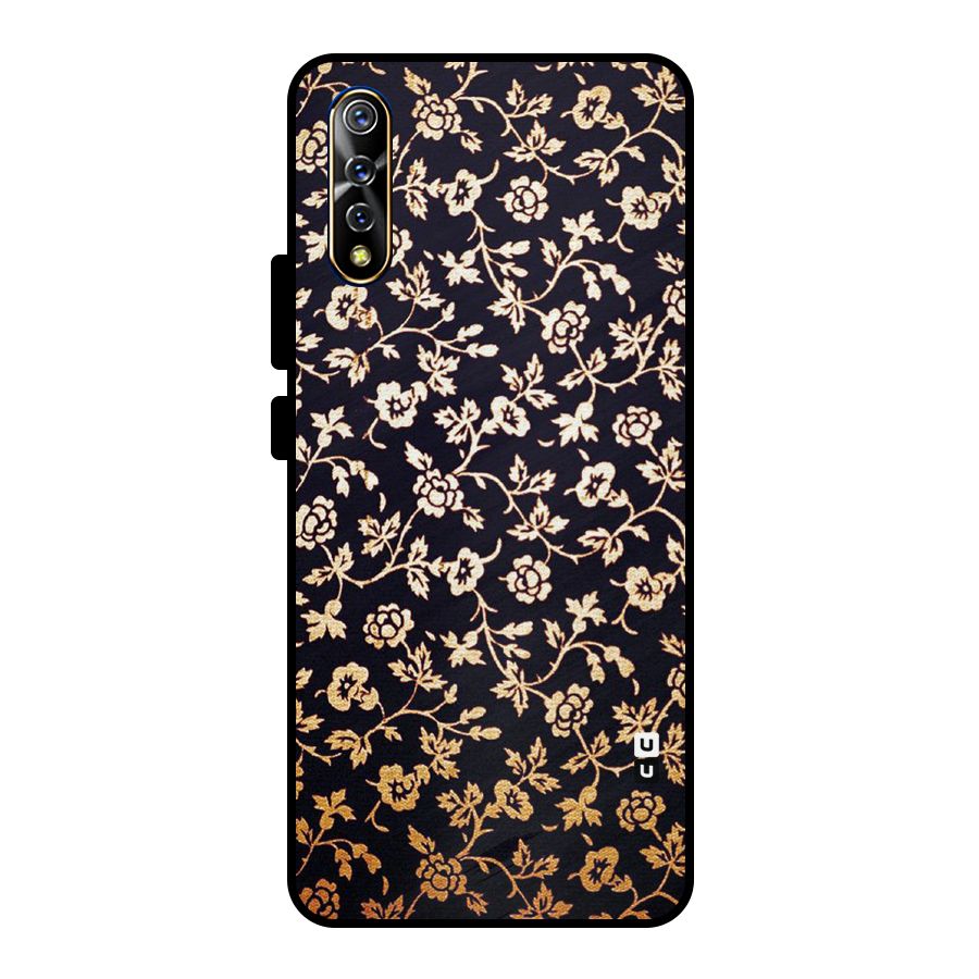 Most Beautiful Floral Metal Back Case for Vivo S1
