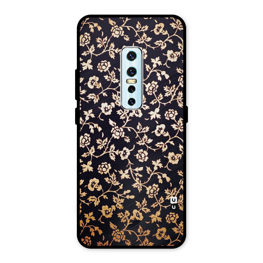 Most Beautiful Floral Metal Back Case for Vivo V17 Pro