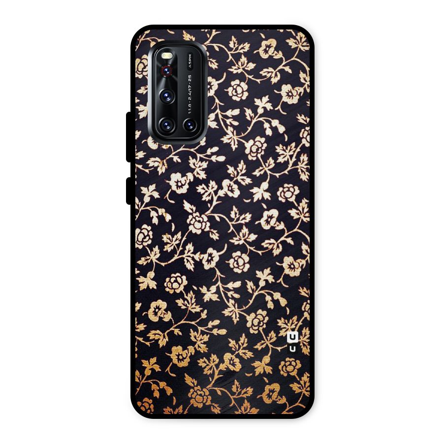 Most Beautiful Floral Metal Back Case for Vivo V19