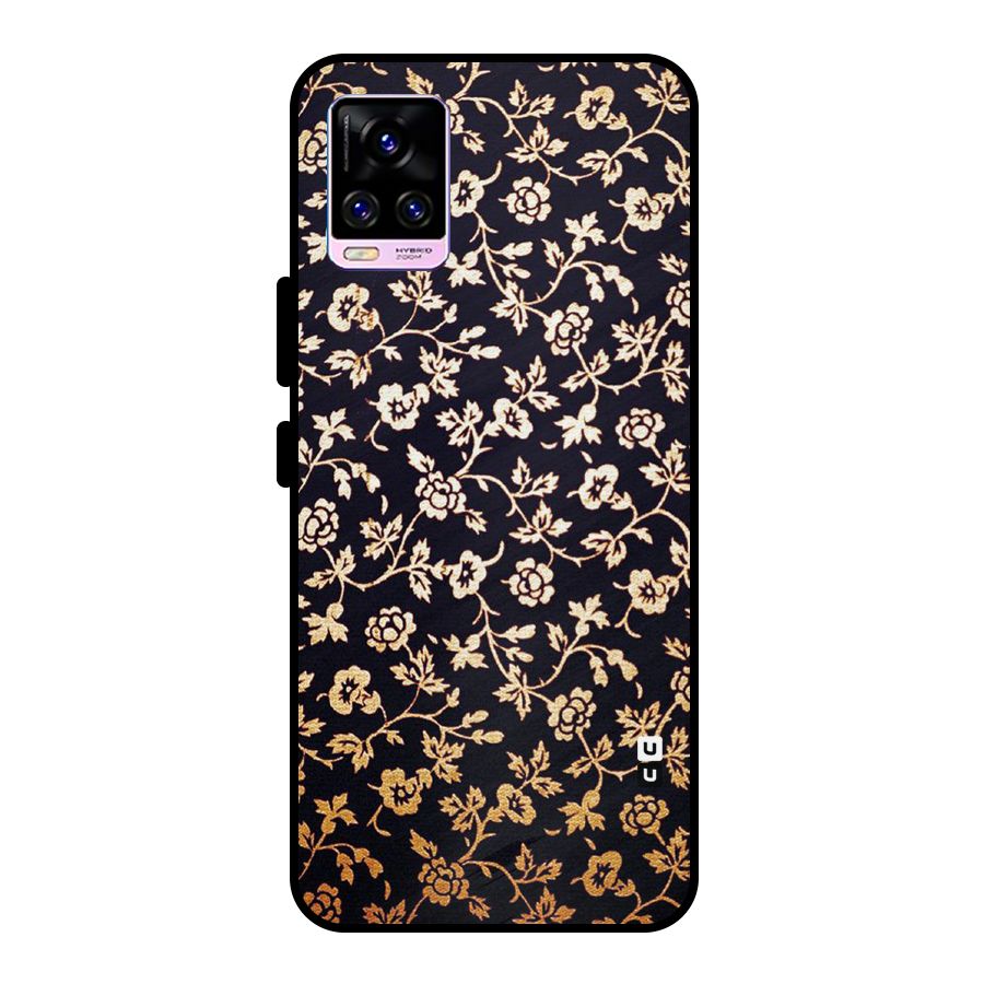 Most Beautiful Floral Metal Back Case for Vivo V20 Pro