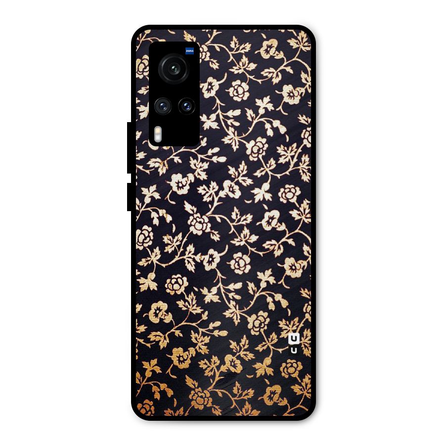 Most Beautiful Floral Metal Back Case for Vivo X60