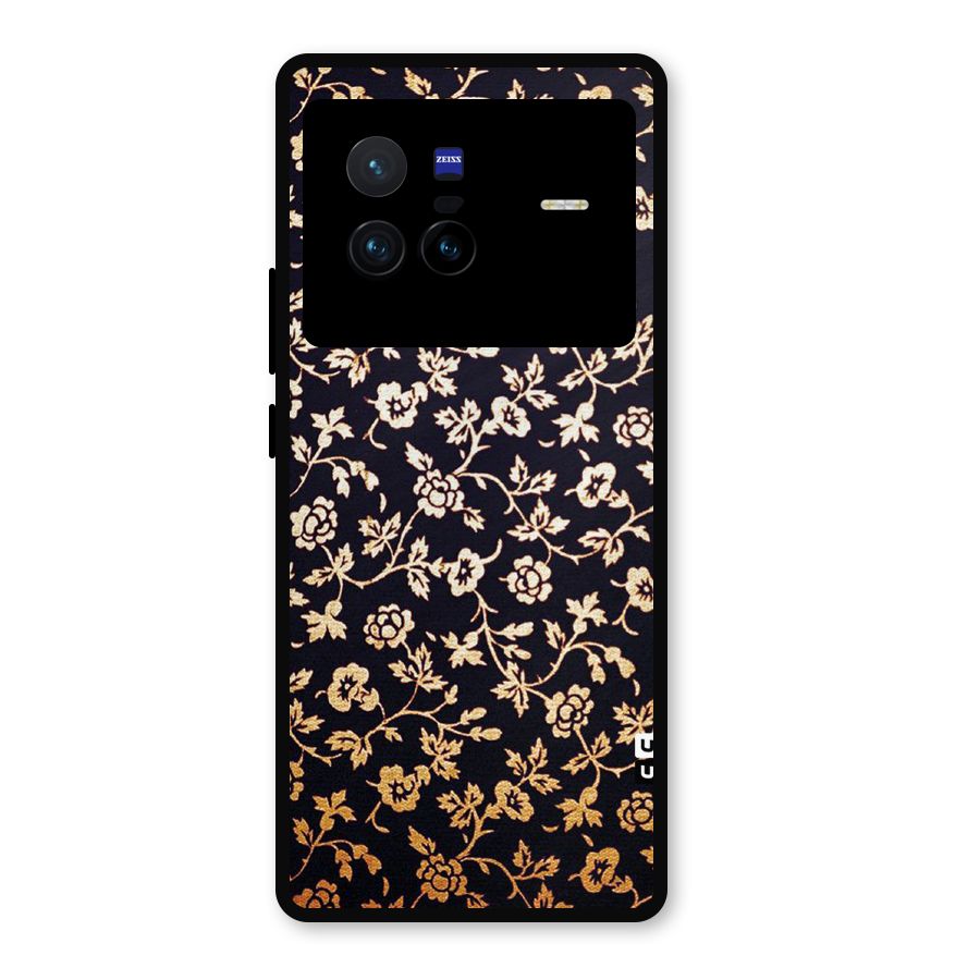 Most Beautiful Floral Metal Back Case for Vivo X80