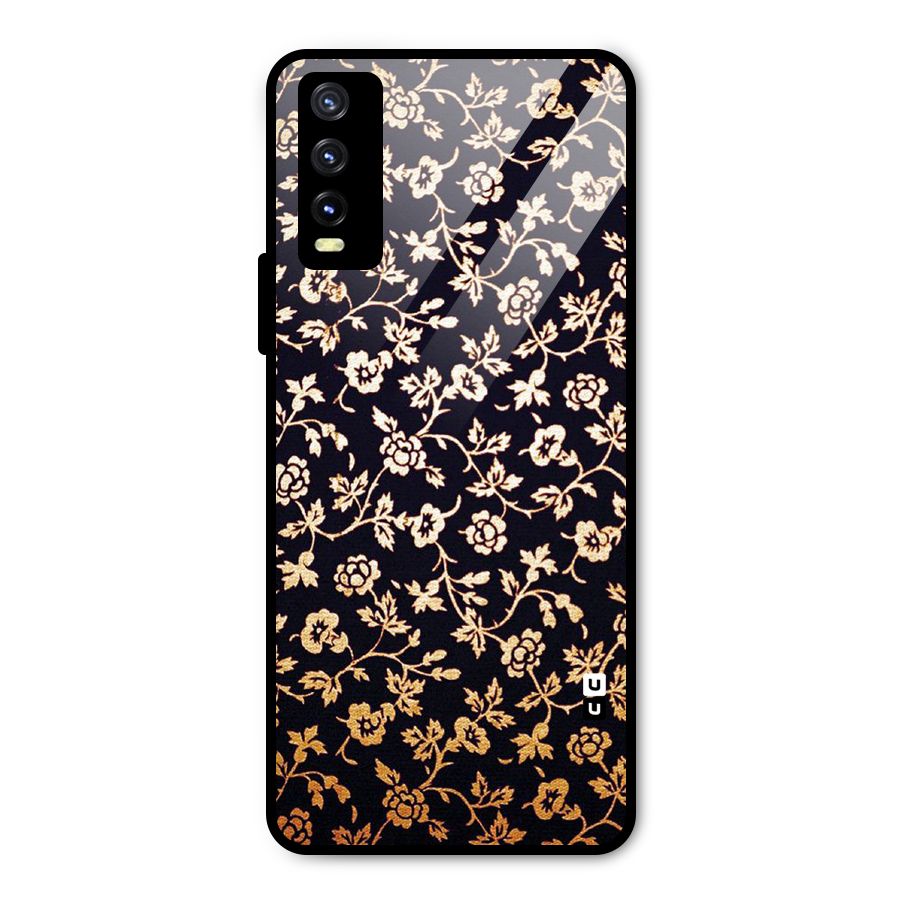Most Beautiful Floral Metal Back Case for Vivo Y20