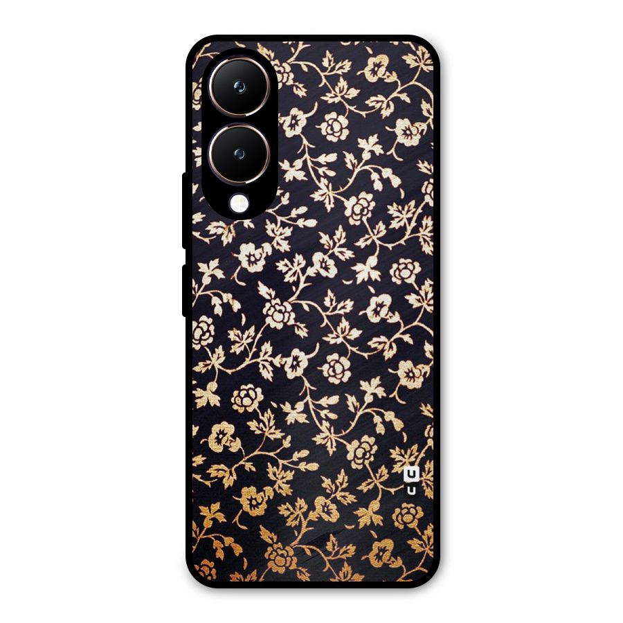 Most Beautiful Floral Metal Back Case for Vivo Y28