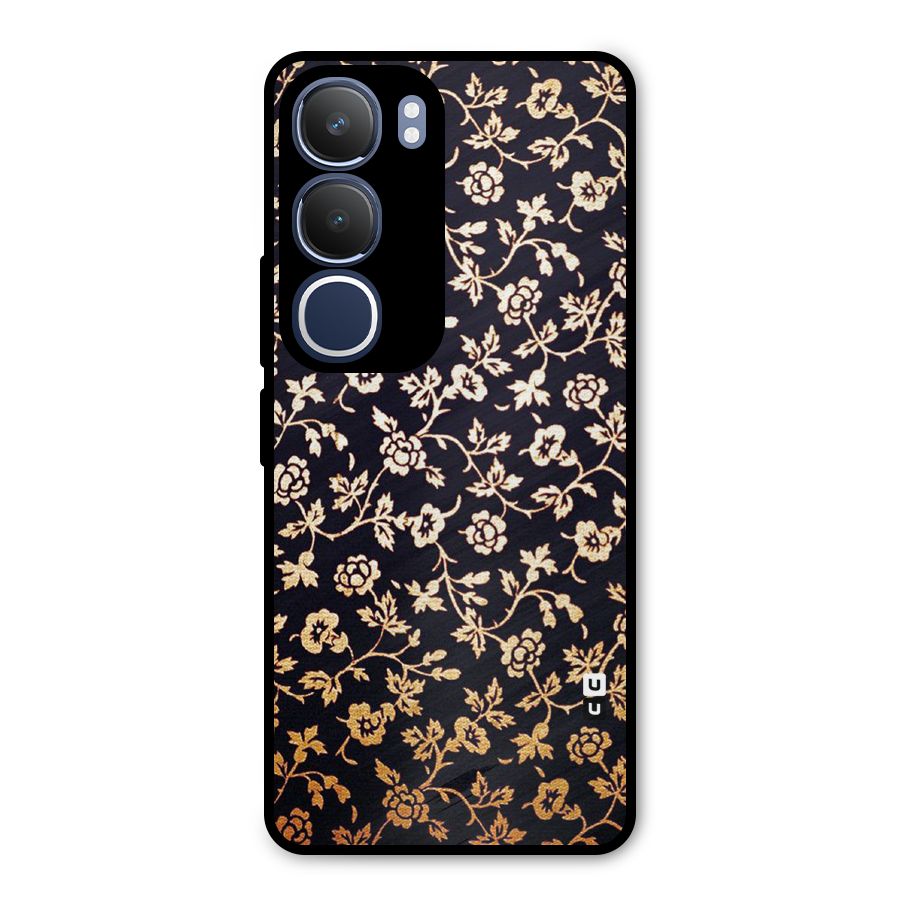 Most Beautiful Floral Metal Back Case for Vivo Y29