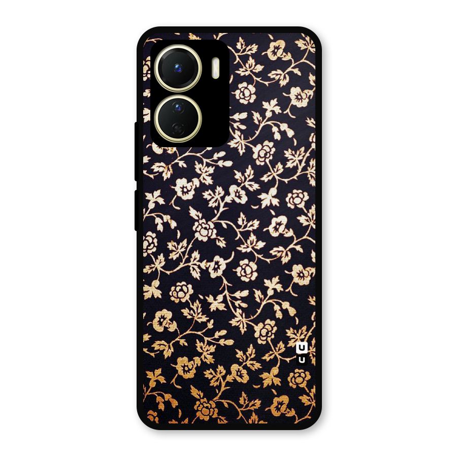 Most Beautiful Floral Metal Back Case for Vivo Y56