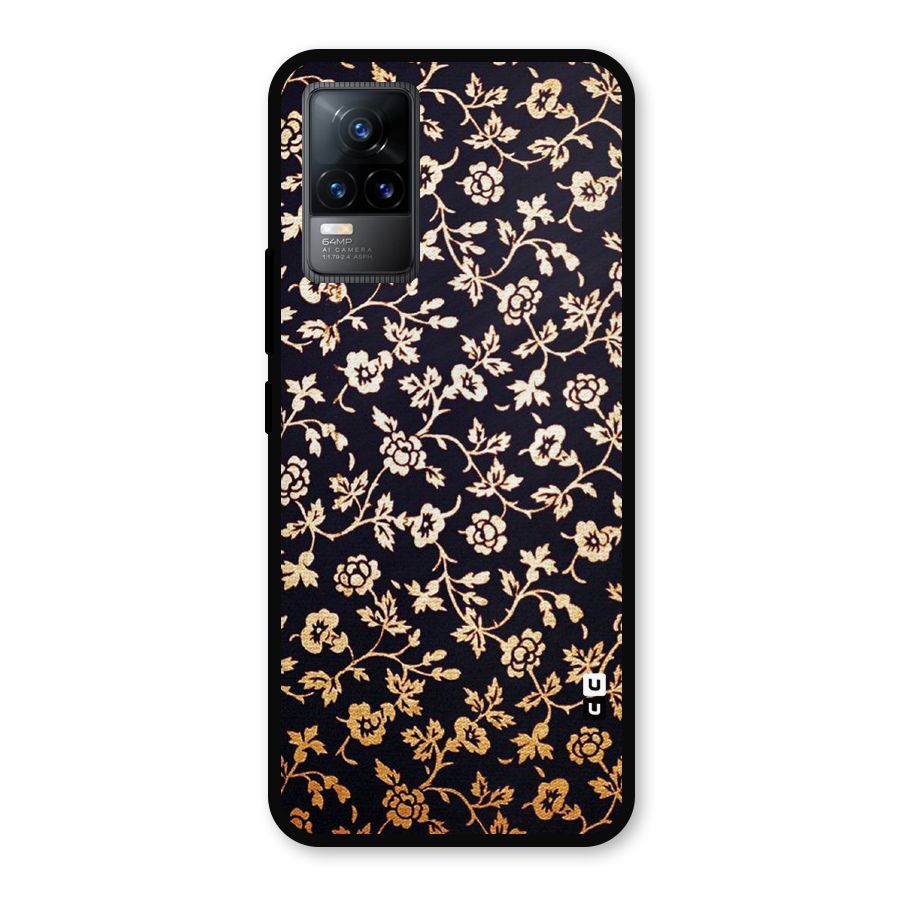 Most Beautiful Floral Metal Back Case for Vivo Y73