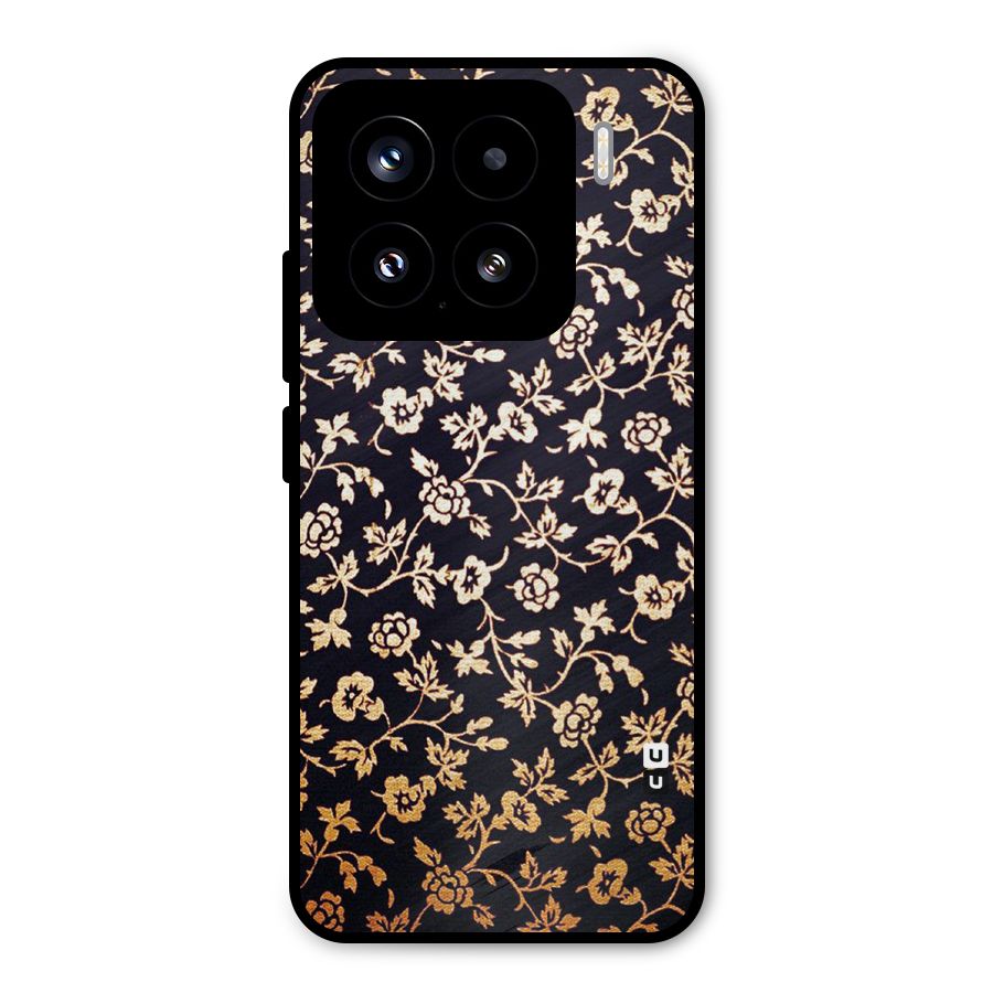 Most Beautiful Floral Metal Back Case for Xiaomi 15