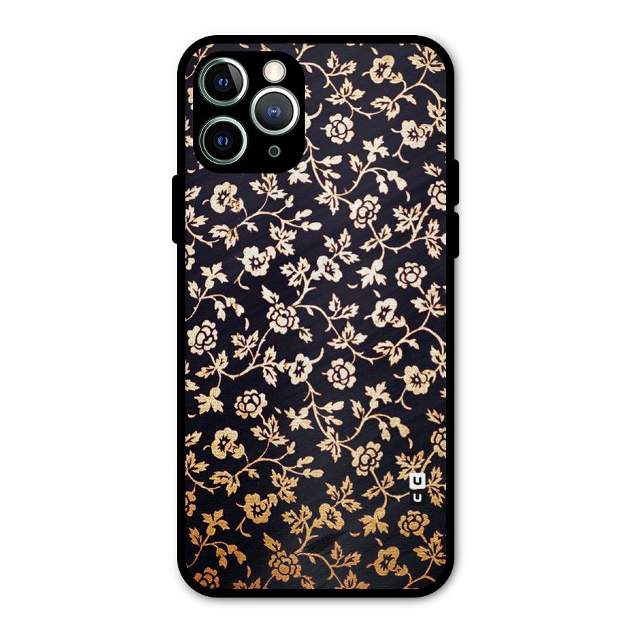 Most Beautiful Floral Metal Back Case for iPhone 11 Pro Max