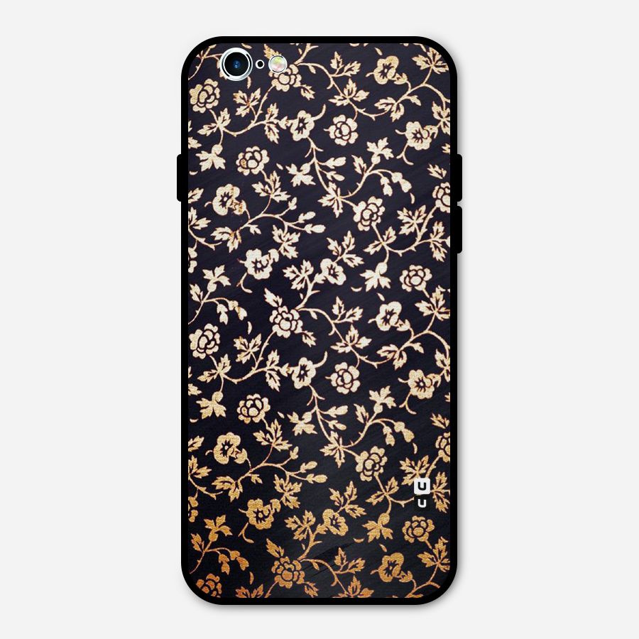 Most Beautiful Floral Metal Back Case for iPhone 6 6s