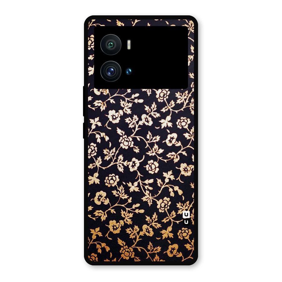 Most Beautiful Floral Metal Back Case for iQOO 9 Pro