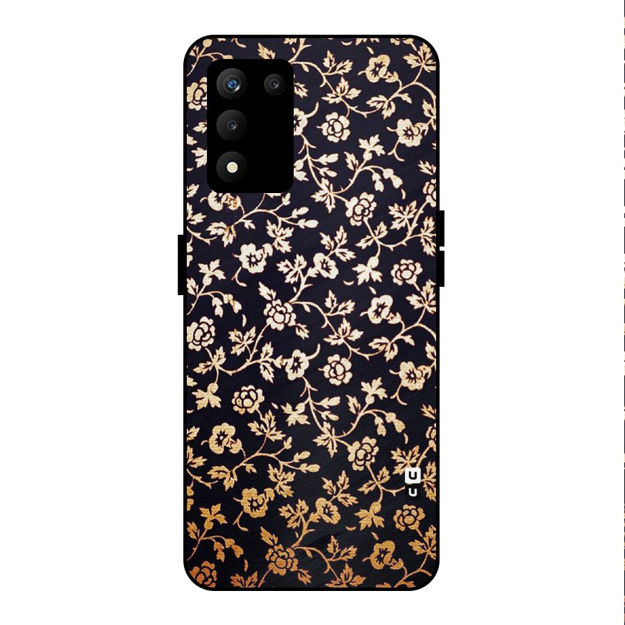Most Beautiful Floral Metal Back Case for realme 9 5G SE
