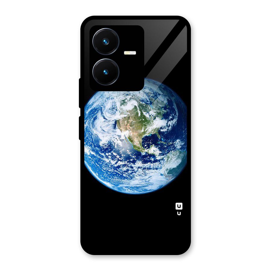 Mother Earth Glass Back Case for Vivo Y22s
