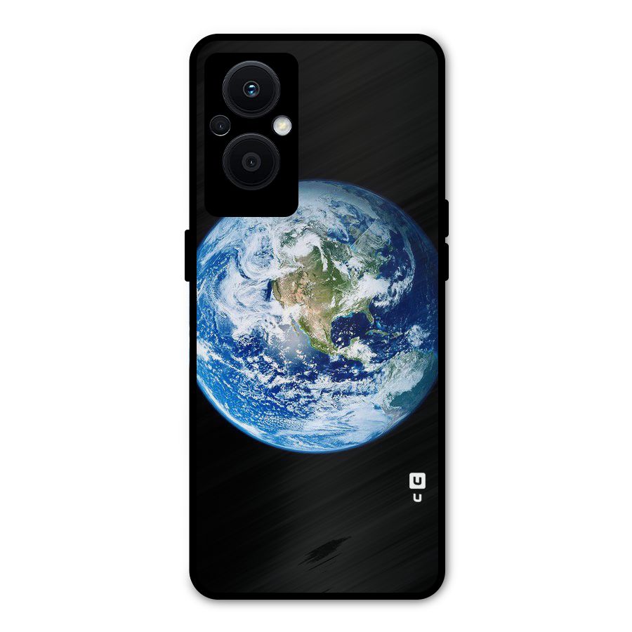 Mother Earth Metal Back Case for Oppo F21 Pro 5G