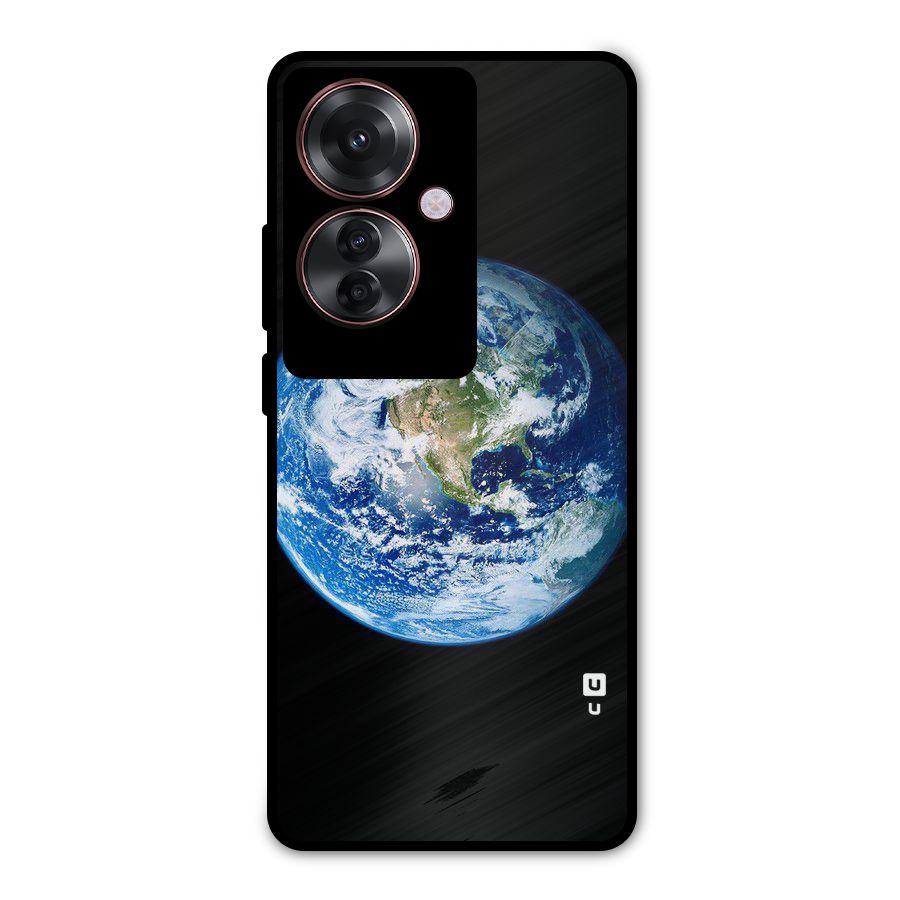 Mother Earth Metal Back Case for Oppo F25 Pro