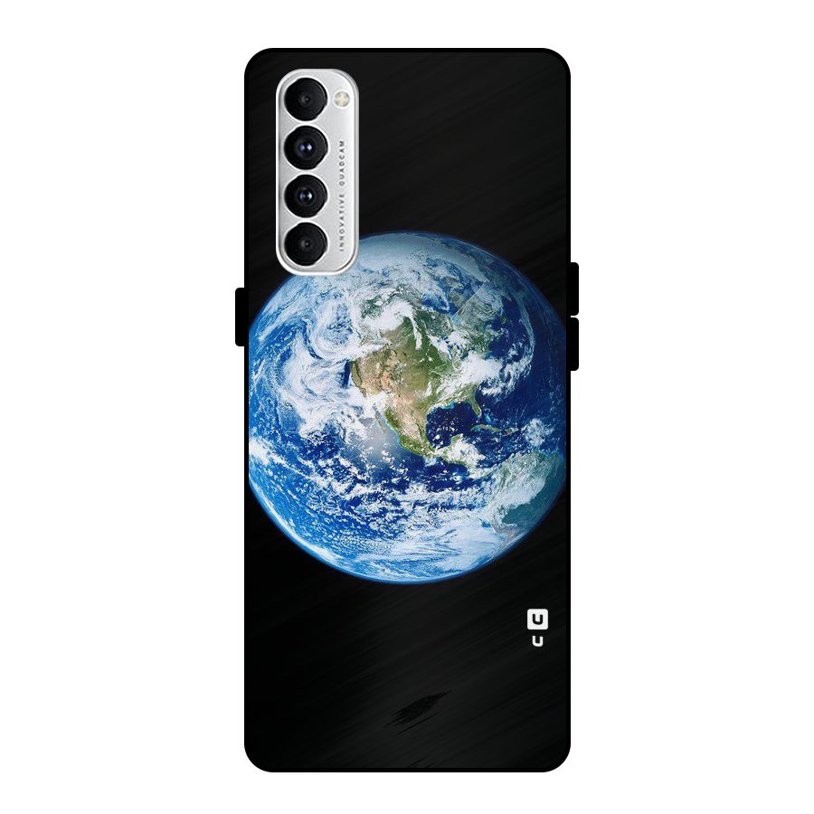 Mother Earth Metal Back Case for Oppo Reno4 Pro