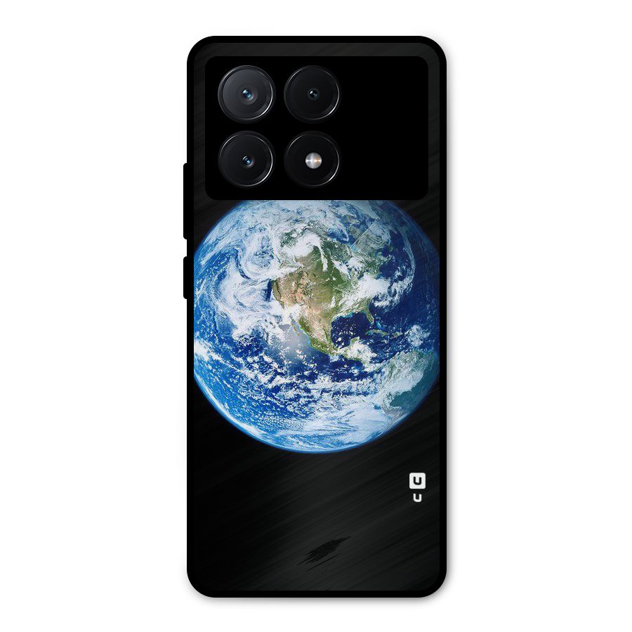 Mother Earth Metal Back Case for Poco X6 Pro