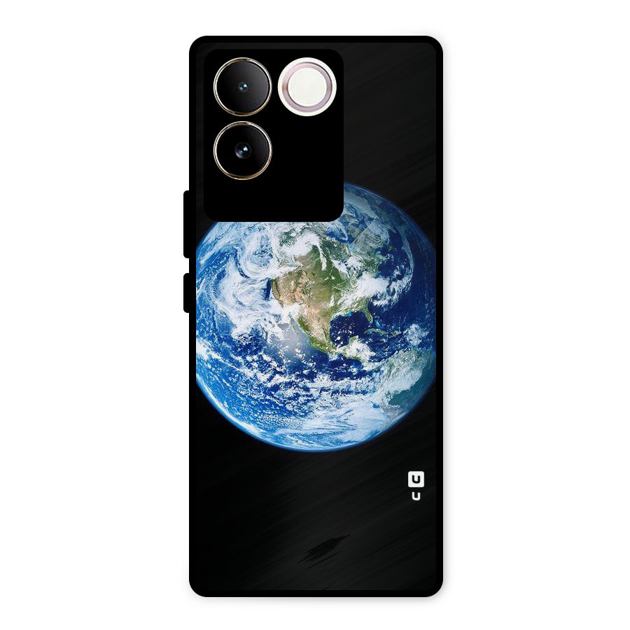 Mother Earth Metal Back Case for Vivo T2 Pro