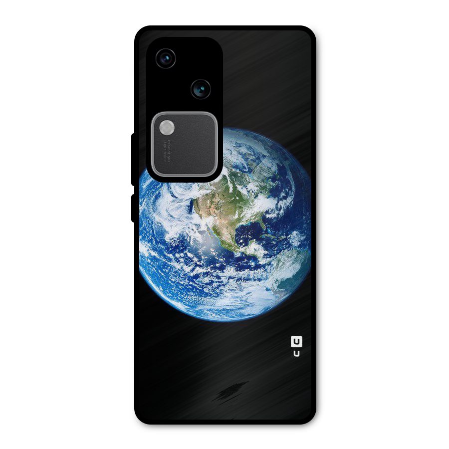 Mother Earth Metal Back Case for Vivo V30 Pro