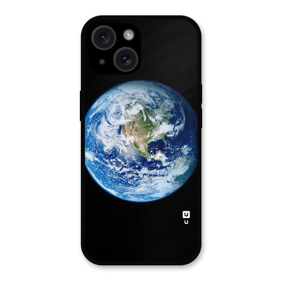 Mother Earth Metal Back Case for iPhone 15