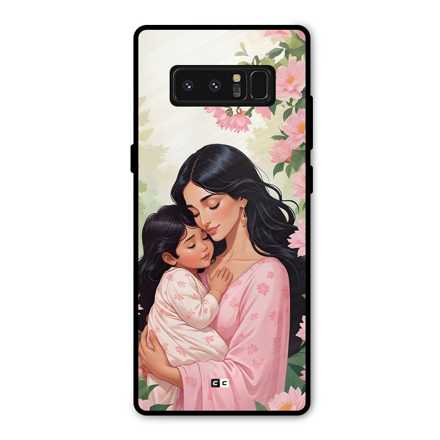Mother Love Metal Back Case for Galaxy Note 8