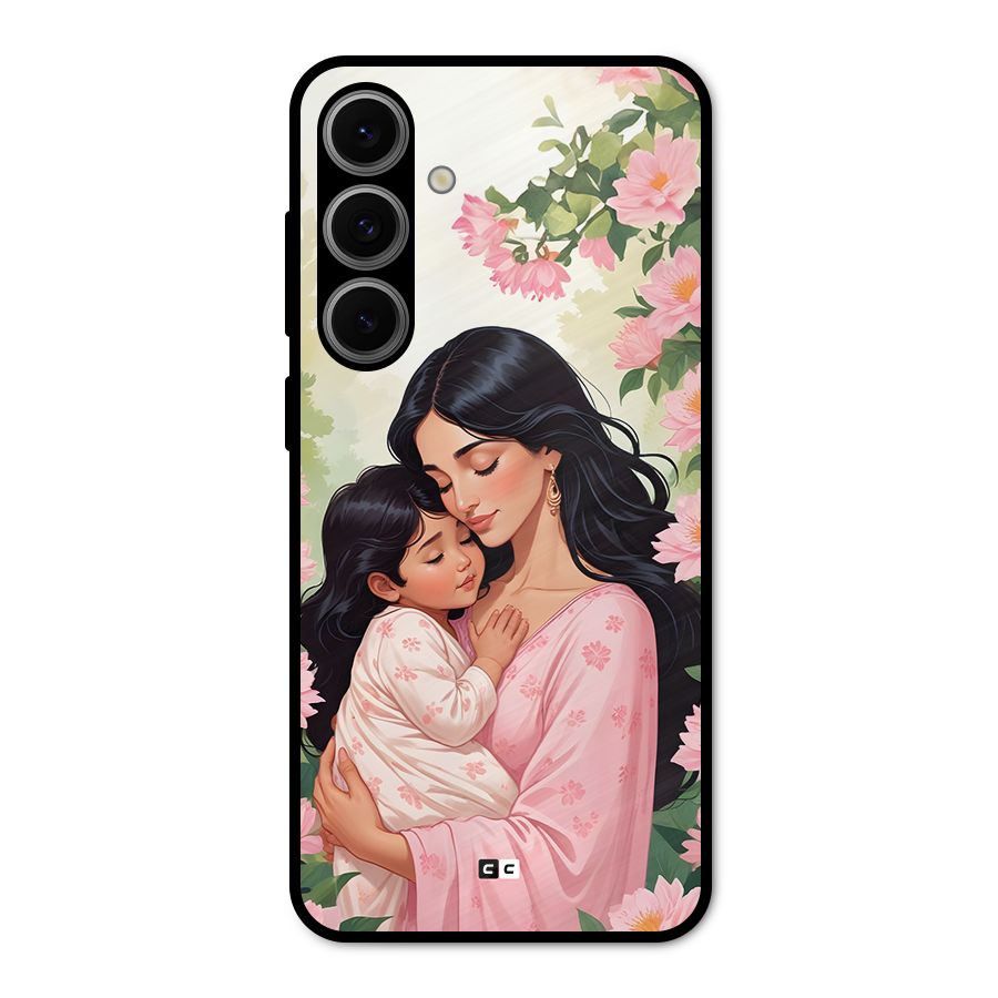 Mother Love Metal Back Case for Galaxy S24 FE