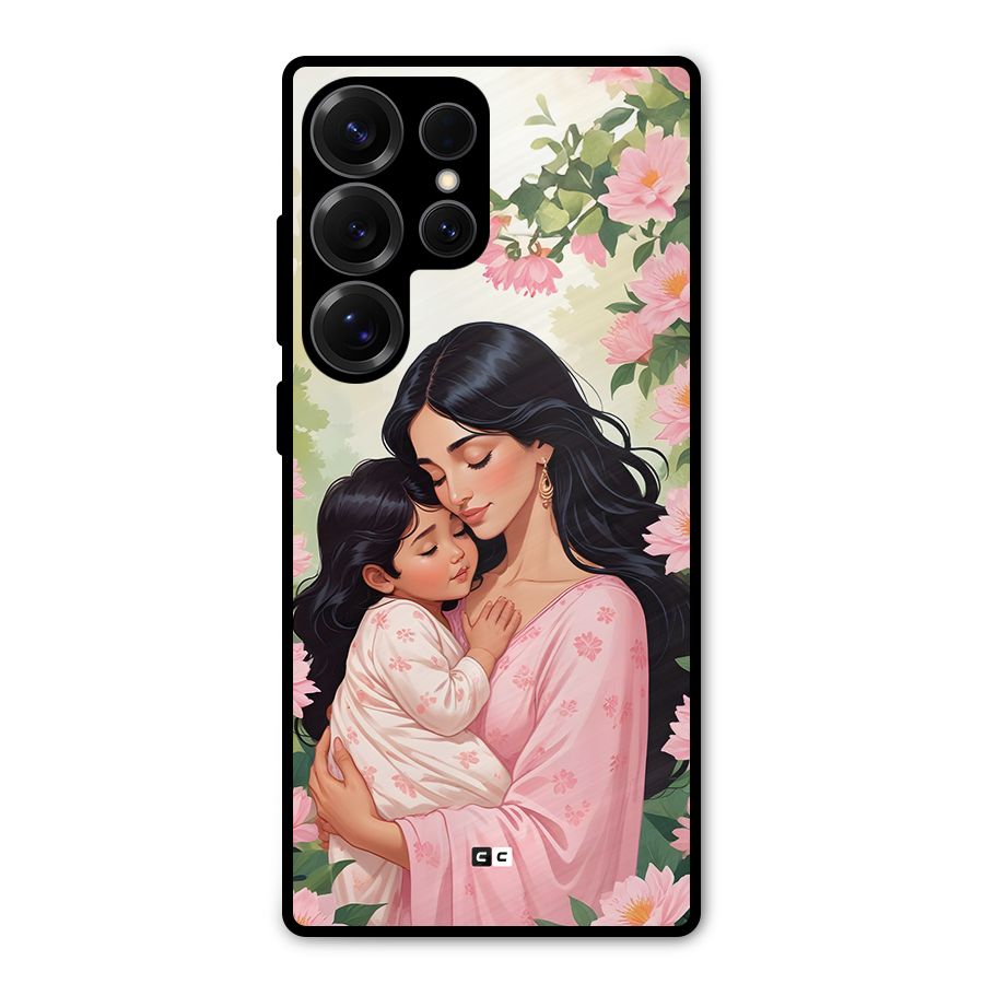 Mother Love Metal Back Case for Galaxy S25 Ultra