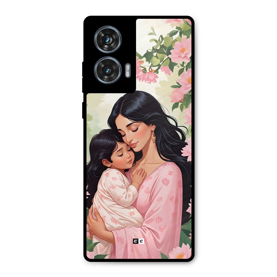 Mother Love Metal Back Case for Motorola Edge 50 Fusion