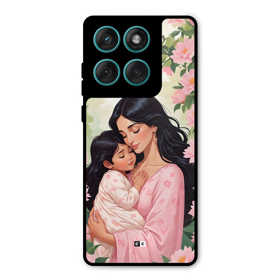 Mother Love Metal Back Case for Motorola Edge 60