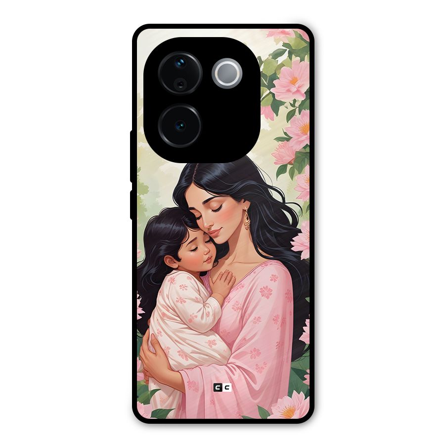 Mother Love Metal Back Case for Vivo T3 Pro