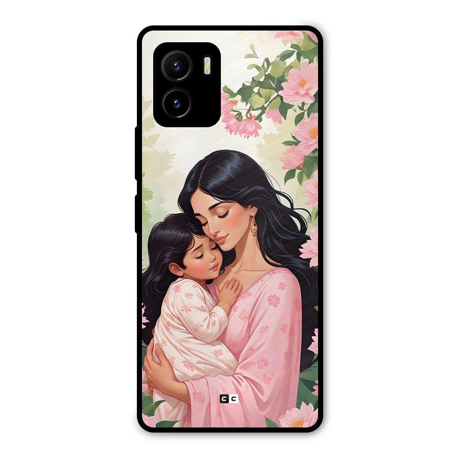 Mother Love Metal Back Case for Vivo Y15s
