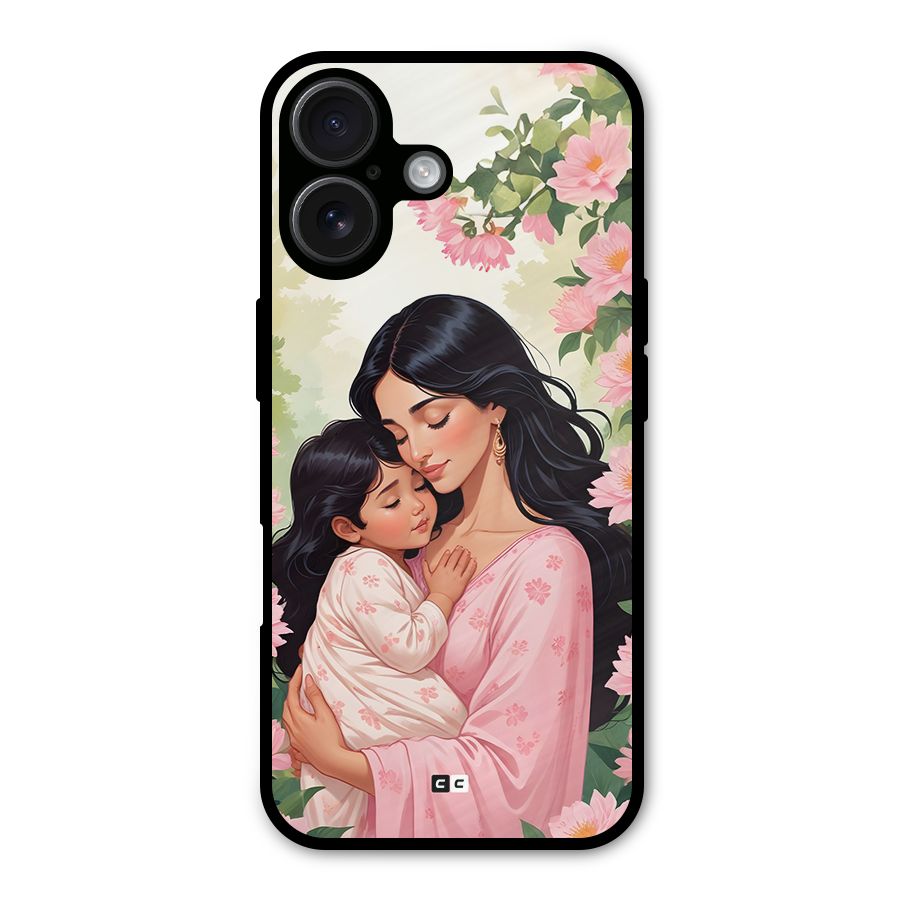 Mother Love Metal Back Case for iPhone 16